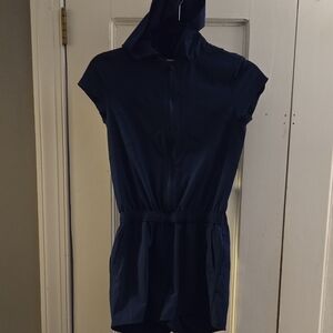Avia Navy Hooded Romper